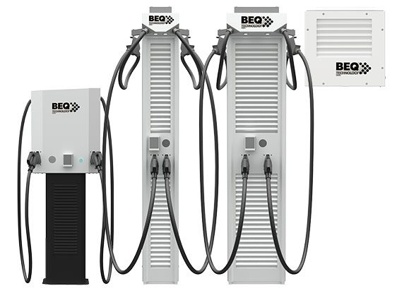 Bornes de recharge commerciales | BEQ Technology